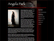 Tablet Screenshot of angelapark.com